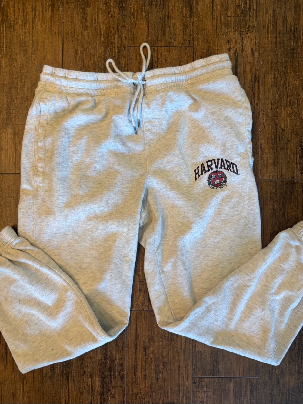 Cotton On Harvard University Fleece Joggers Sweatpants - Grey Heather, Size xl
